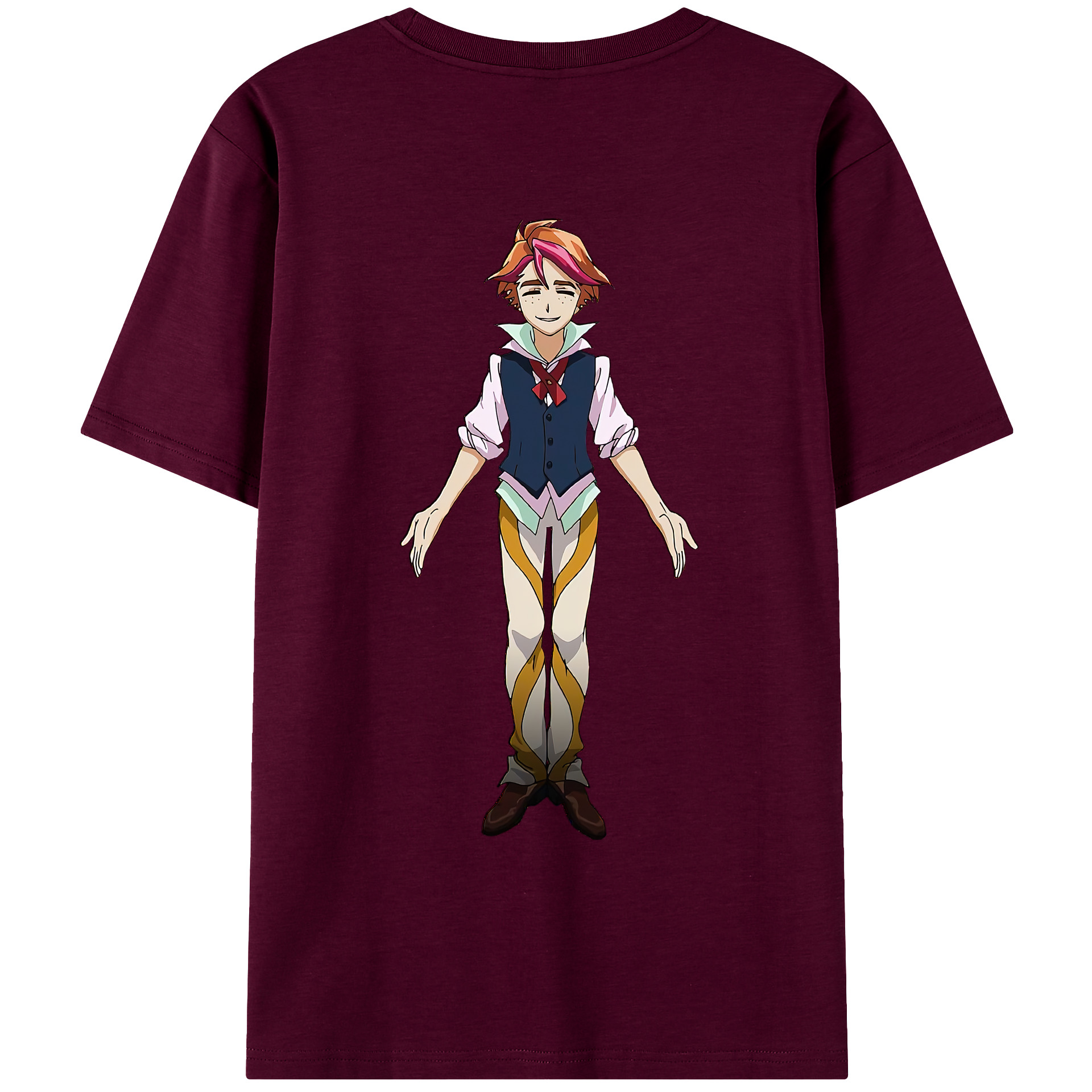 （画像用） 遊☆戯☆王 Yu-Gi-Oh! レディース半袖Tシャツ(バックプリント)
